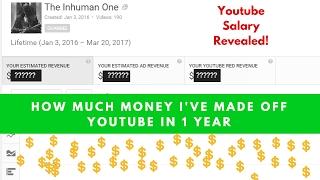 How much money can you make on YouTube? (The Inhuman One)