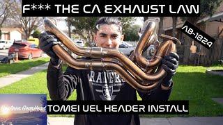 BRZ/FRS/86 Tomei UEL Header Install!!!