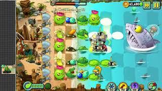 Plants vs Zombies 2 Big Wave Beach Boss / Растения против Зомби 2 Пляж Большой Волны Босс