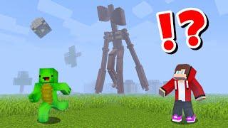 JJ and Mikey VS SIREN HEAD CHALLENGE in Minecraft / Maizen Minecraft