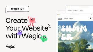 Wegic 101: Create Your Website with Wegic