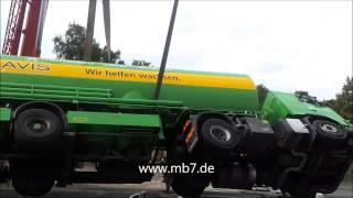 40 Tonnen LKW Bergung in Münster