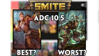 SMITE - Who puts "Carry" in ADC? (10.5 Tierlist)