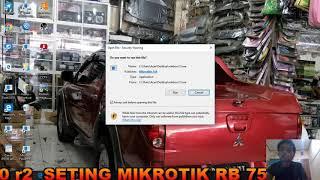 SETTING MIKROTIK RB 750r2