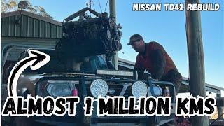 Nissan TD42 Rebuild. Almost made 1 MILLION KMS!