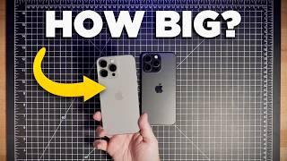 iPhone 16 Pro Max vs 15 Pro Max | Size Comparison