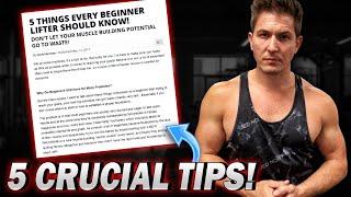 5 Essential Tips Every Lifter Needs to Know