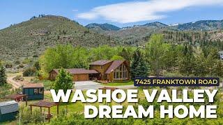 PROPERTY TOUR | 7425 FRANKTOWN ROAD | WASHOE VALLEY DREAM HOME | RENO, NEVADA REAL ESTATE