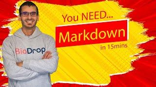 Markdown crash course in 15mins! Use on GitHub, Discord, Slack ...