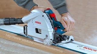 Bocsh. Направляющая Bosch и пила Bosch GKT 55GCE