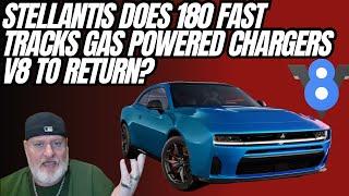 Stellantis Does 180 Turn On Gas Powered Cars, V8 Coming Back To Charger?