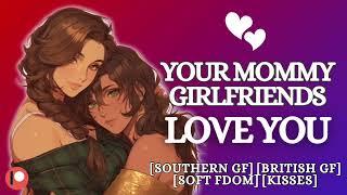 Two Mommies Love You So Much [FF4A] Whispers | Kissing | Soft FDom | ASMR GF Roleplay