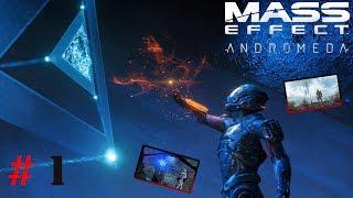 Mass Effect Andromeda - прохождение #1. Ультра графика, геймплей, gameplay