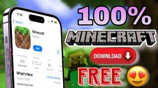 Download Minecraft Mobile on IOS 2024  !