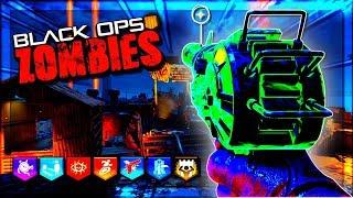 Call of Duty Black Ops 4 Zombies IX Easter Egg Speedrun Solo Gameplay + Blood of The Dead Easter Egg