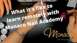What it's like to learn remotely with Monaco Nail Academy