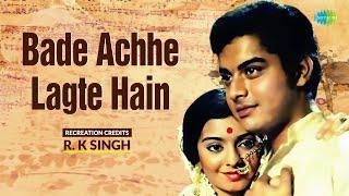 Bade Achhe Lagte Hain | R. K Singh | Amit Kumar | R.D. Burman | Hindi Cover Song | Old Hindi Song