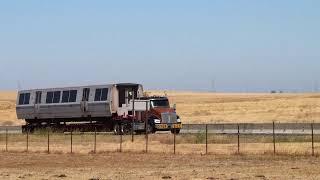 BART B2 Car 1834 heading to Western Railway Museum