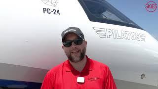 Levaero vice-president Stan Kuliavas details the PC-24