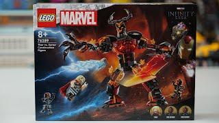 LEGO Marvel Super Heroes 76289 Thor vs. Surtur Construction Figure - LEGO Speed Build Review