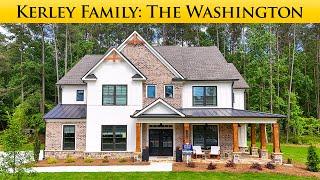 TOUR The Washington Plan by Kerley Family Homes in Fords Landing | Acworth GA New Homes For Sale