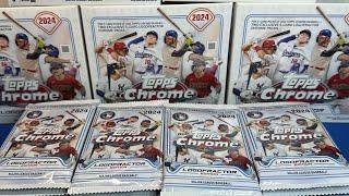 2024 Topps Chrome LOGOFRACTOR 20 Box Sealed Case