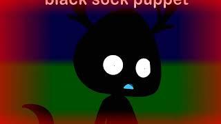 black sock puppet beast transformation