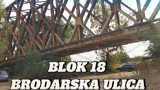 Beograd prvi put Brodarskom ulicom Blok 18