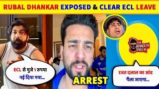 Rubal Dhankar Reply & EXPOSED ECL Reality  Randomsena ARREST£D  Nakul Dhull ?