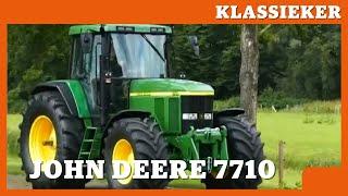 Klassieke trekker John Deere 7710