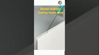 model making using glue and syringe #hack #syringe #glue #shorts