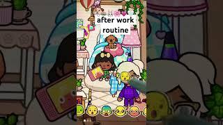 toca boca aesthetic night routine🫧🪷#toca#aesthetic #tocaroutine