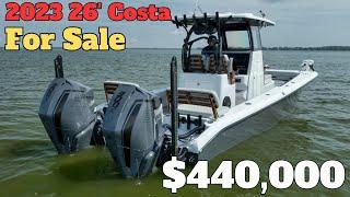 2023 26 Costa Custom Center Console Boat - Costa Custom Catamaran Boats 264