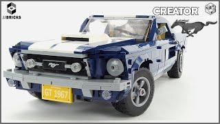 UNBOXING Lego Creator 10265 Ford Mustang Speed Build and Review -4k-