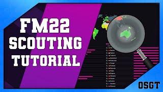 FM22: Richtig Scouten ! Football Manager 2022 Scouting Tutorial deutsch !