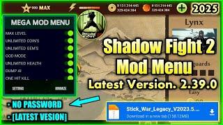 Shadow Fight 2 Mod Menu v2.39.0 | Unlimited Money & Max Level | No password No Key