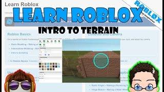 Learn Roblox - Intro to Terrain