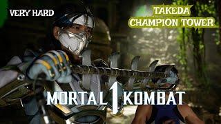 Mortal Kombat 1 - Champion Tower TAKEDA Very Hard - No Matches /  Rounds Lost