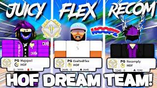 HOOPZ HOF DREAM TEAM! Feat. JUICY JOHN & RECOMPLY | (COMP PULLED UP!)