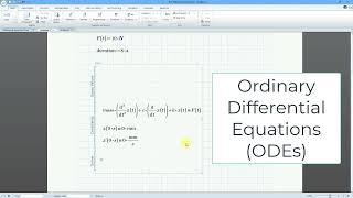 Mathcad - Differential Equations