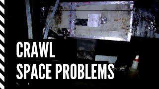 Crawl Space Problem Found on Charlotte NC Home Inspection