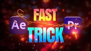 Dynamic Link Between After Effects & Premiere Pro- Secret Trick to work Faster 