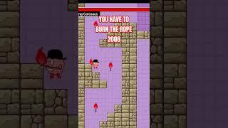 YOU HAVE TO BURN THE ROPE - 2008 #shorts #shortsgame #nostalgic #cozygames #flashgame #walkthrough