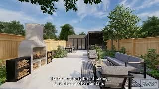 Luxury Garden 3D Walkthrough | The Garden Design Co