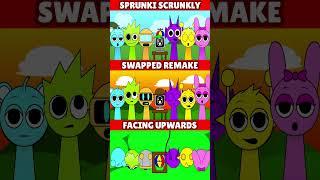 Incredibox Sprunki Scrunkly VS Swapped Remake VS Facing Upwards *MIX VERSION*