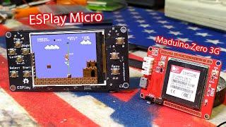 ESPlay Micro-игровая консоль ESP32. Maduino Zero 3G SIM5320