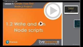 How to Write and Run Node Scripts