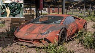 Rebuilding Lamborghini Huracan Performante 1183HP - Forza Horizon 5 | Thrustmaster T300RS gameplay