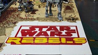 Star Wars din piese Lego la ParkLake.Lego Star Wars at ParkLake.