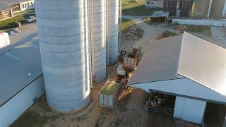 Filling Silos with Corn Silage Day 1